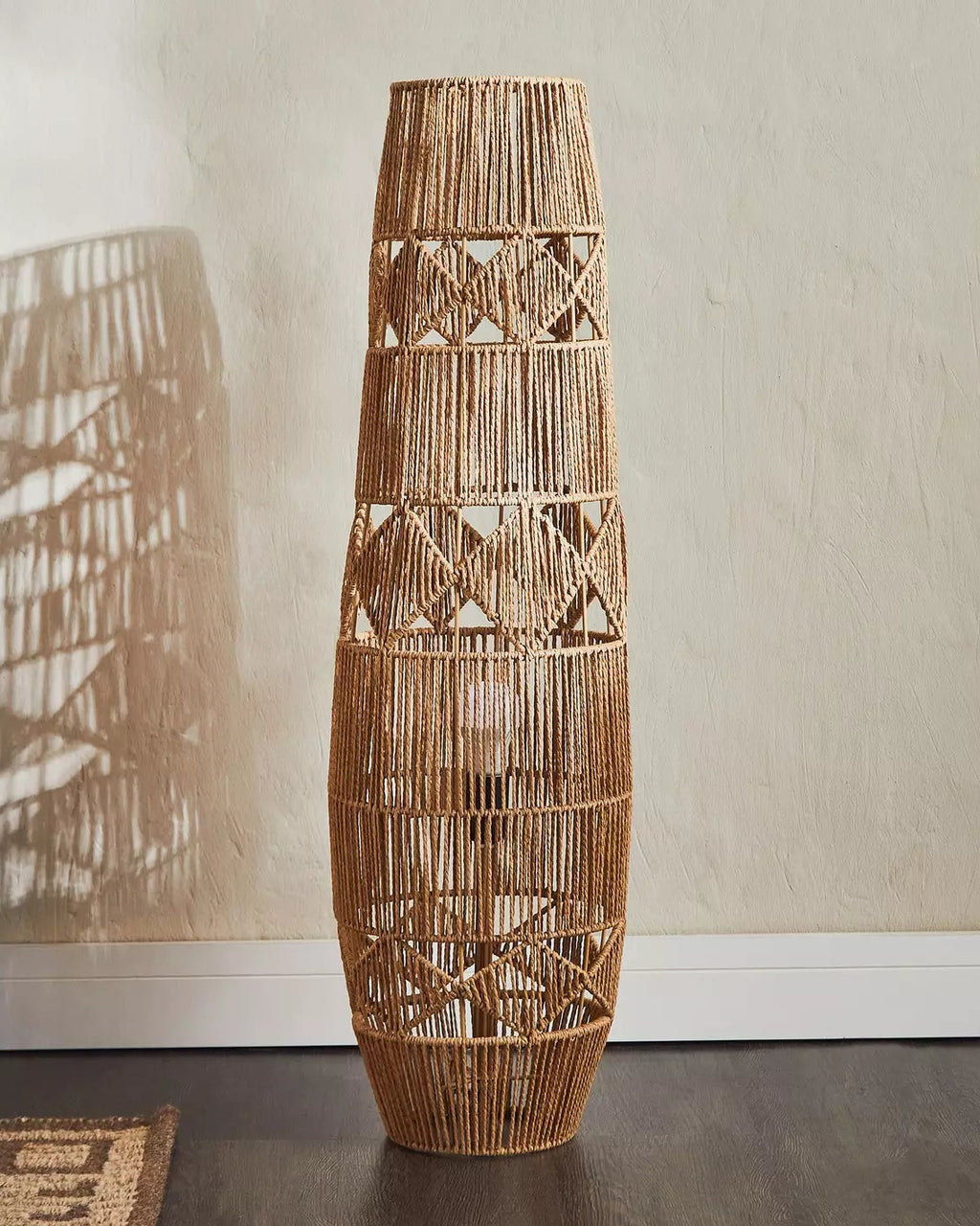 Burlap Floor lamp FL-01