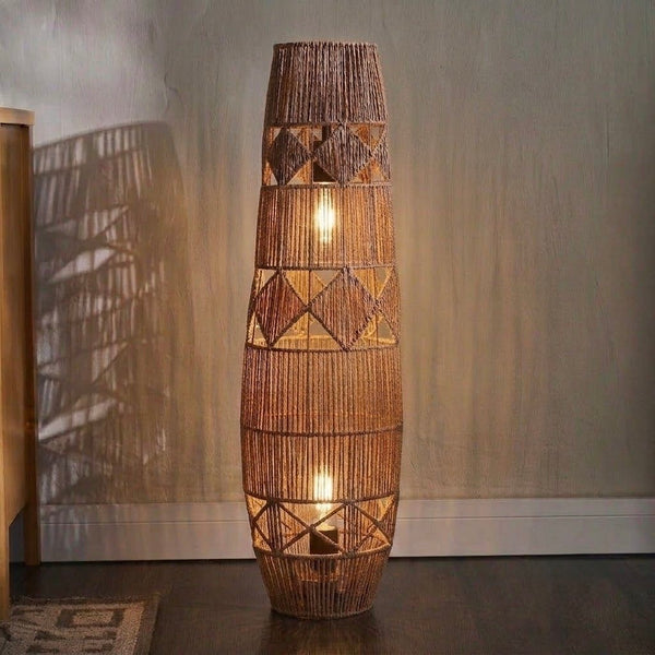 Burlap Floor lamp FL-01