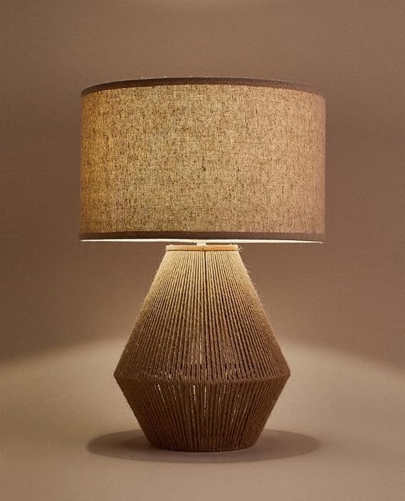Burlap lampshade LS-02