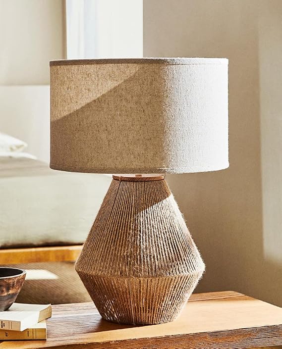 Burlap lampshade LS-02