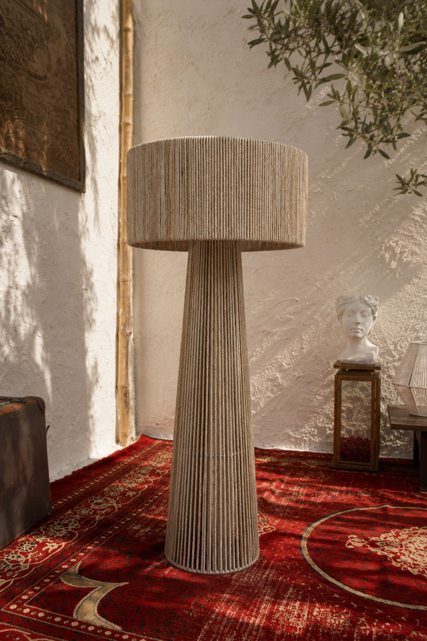 Tall Drum Floor Lamp FL-06