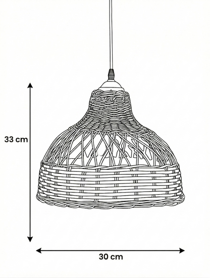 Bamboo Ceiling Lamp BCL-03