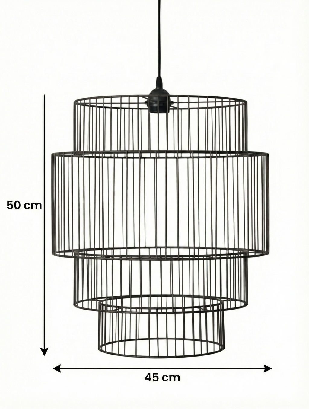 Burlap ceiling lamp CL-01