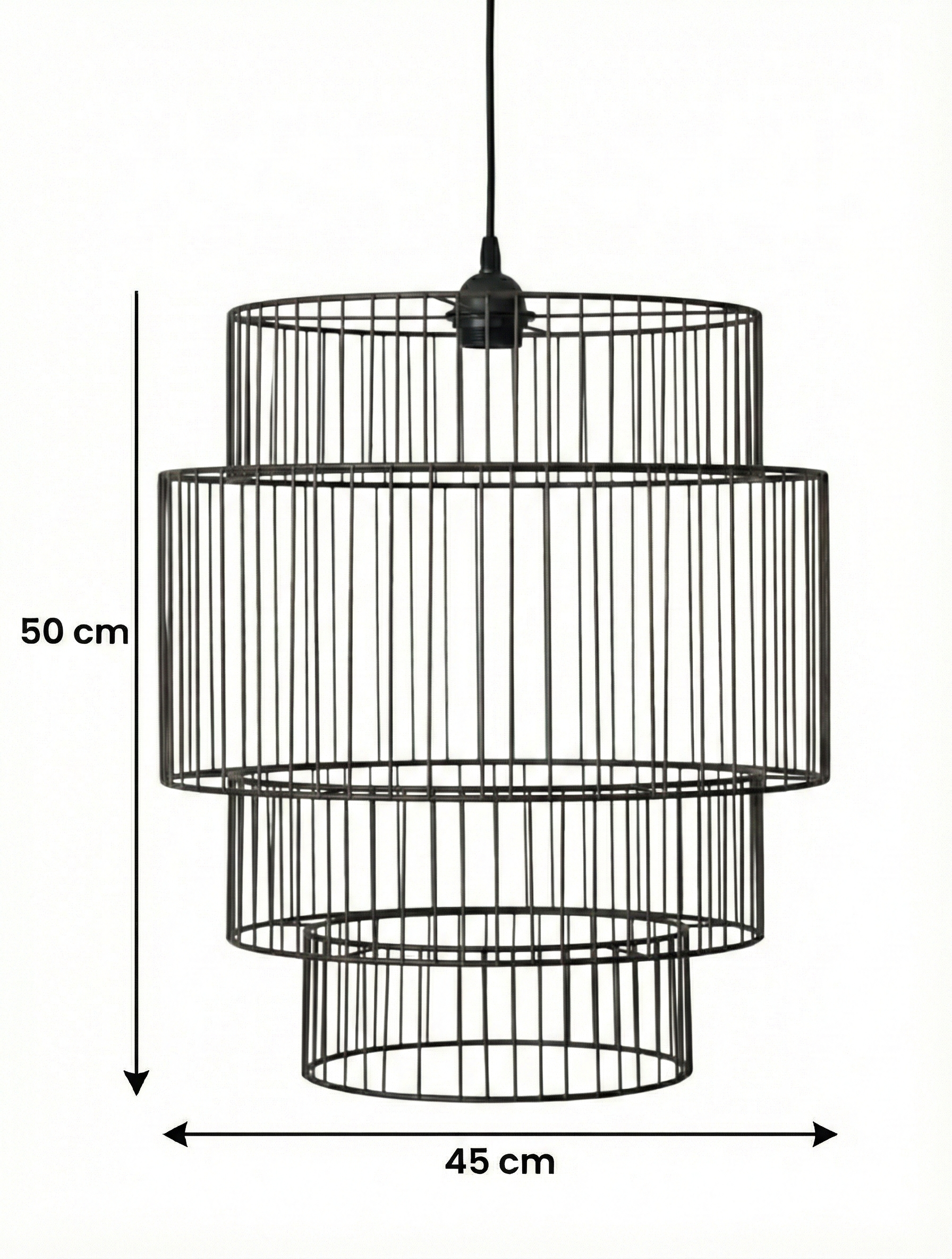 Burlap ceiling lamp CL-01