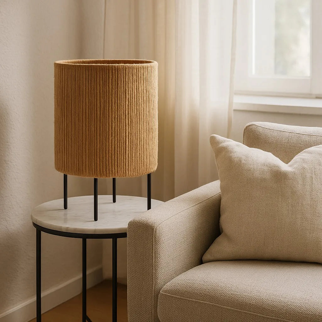 Burlap Table lamp TL-01