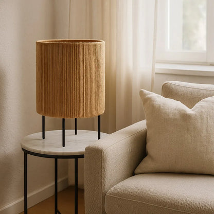 Burlap Table lamp TL-01