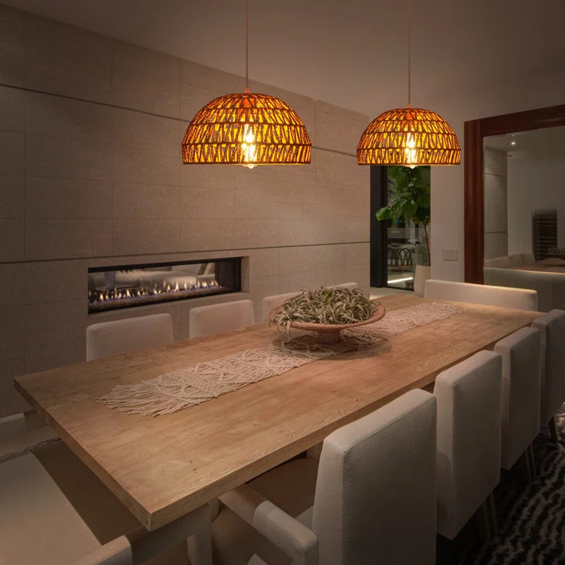 Burlap ceiling Lamp CL-02