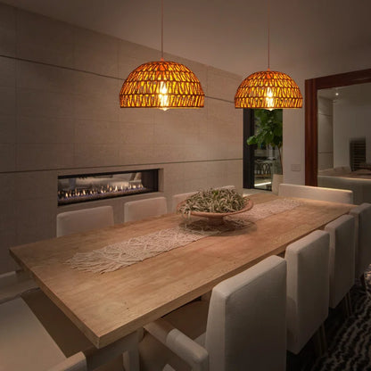 Burlap ceiling Lamp CL-02
