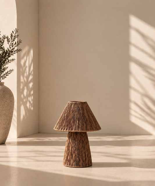 Burlap Lampshade LS-04