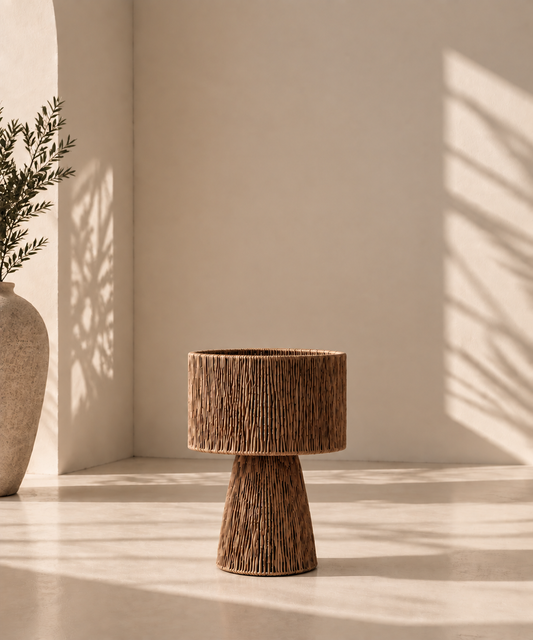 Burlap Lampshade LS-05