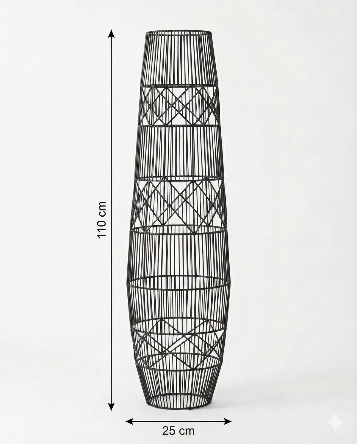 Burlap Floor lamp FL-01