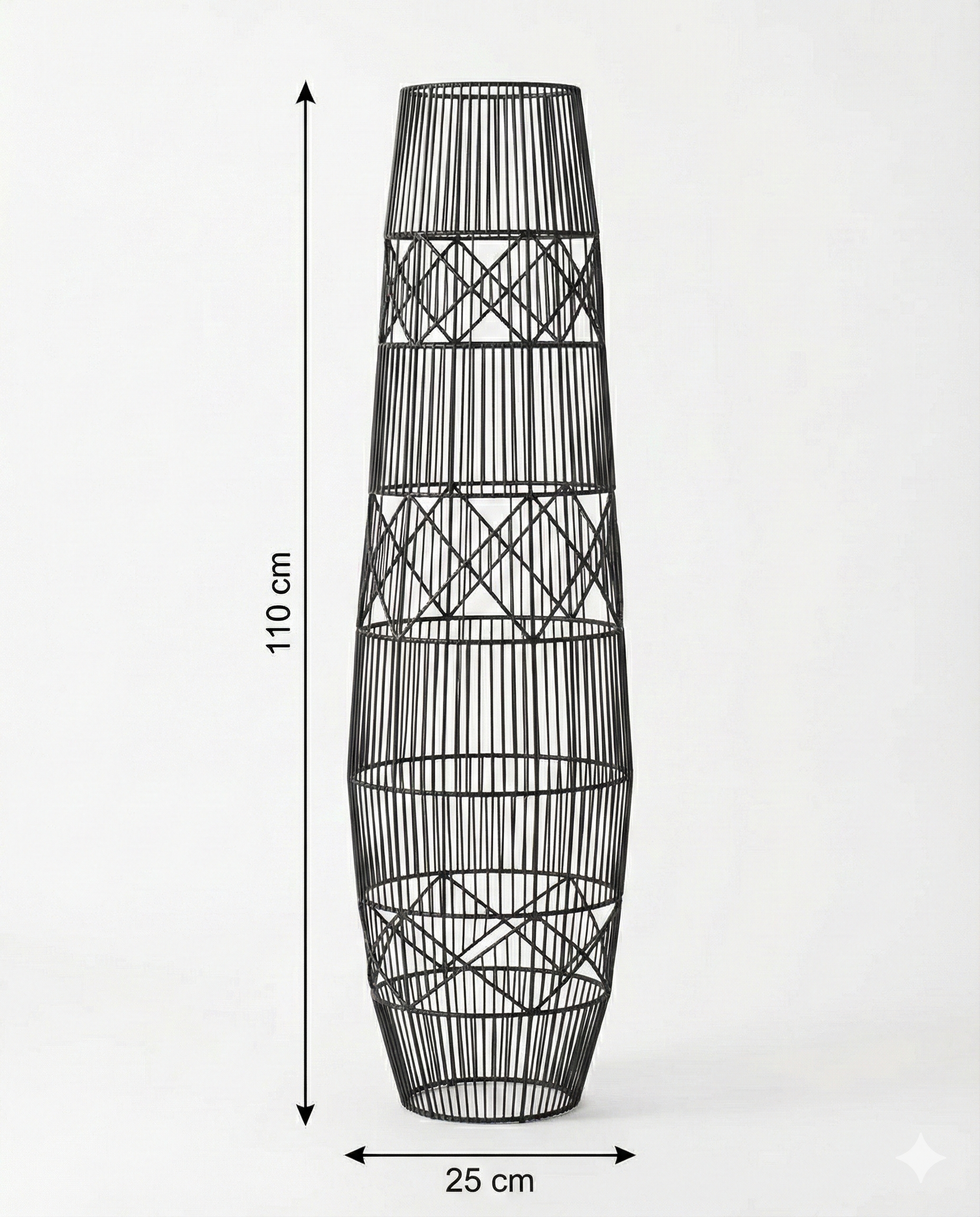 Burlap Floor lamp FL-01