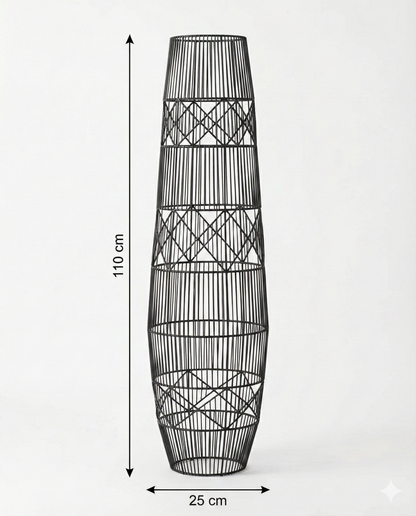 Burlap Floor lamp FL-01