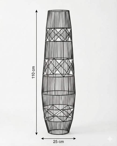 Burlap Floor lamp FL-01