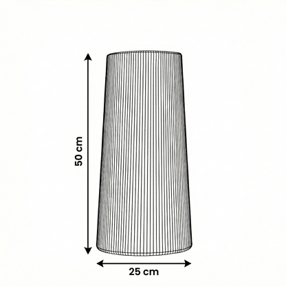 Burlap Floor lamp FL-04