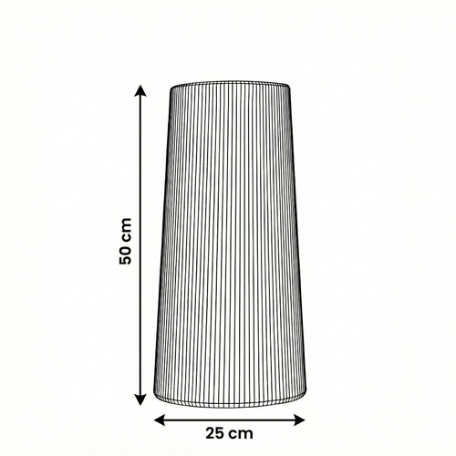 Burlap Floor lamp FL-04