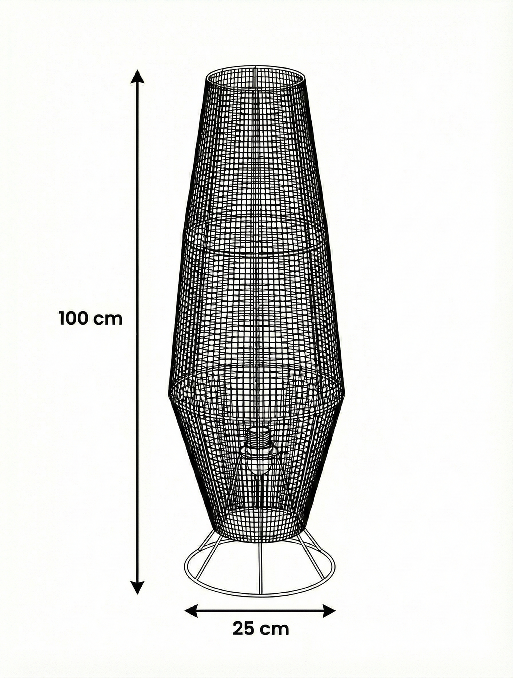 Burlap Floor Lamp FL-05