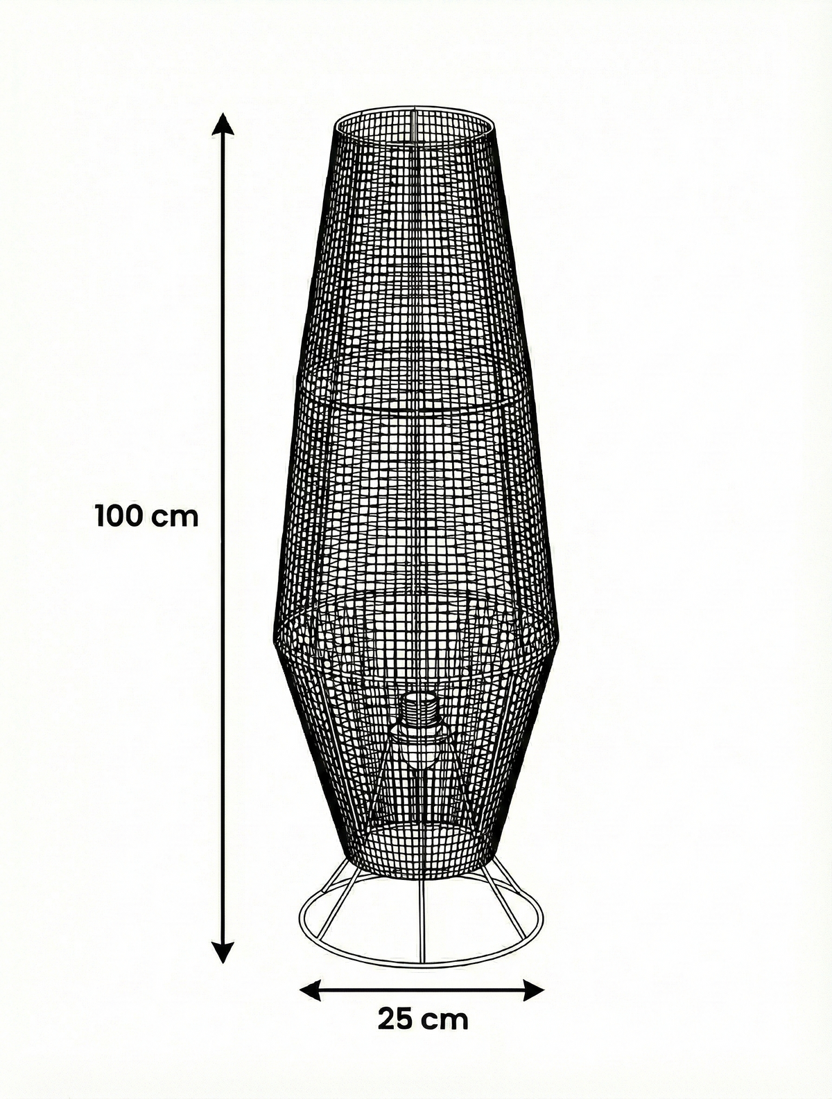 Burlap Floor Lamp FL-05