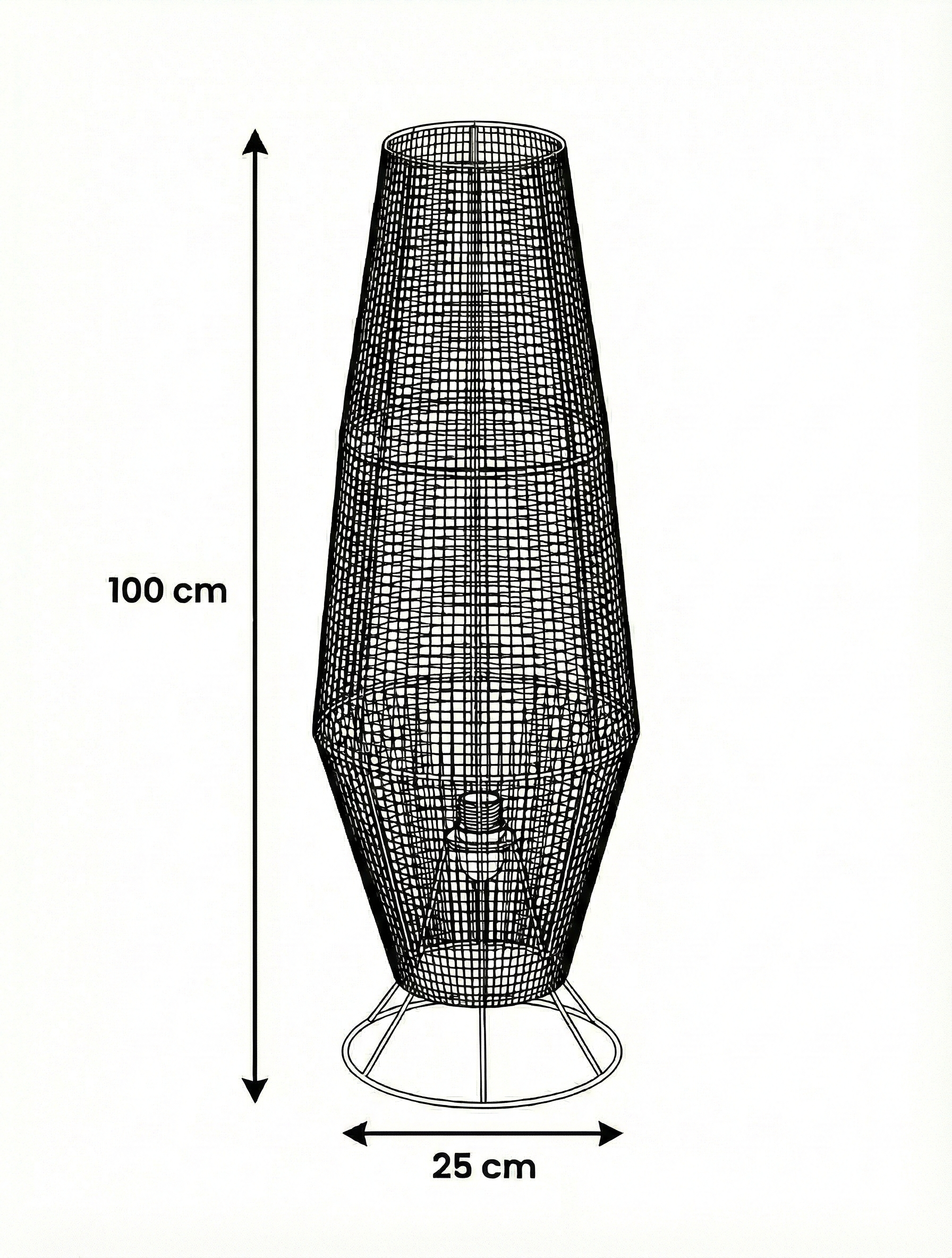 Burlap Floor Lamp FL-05