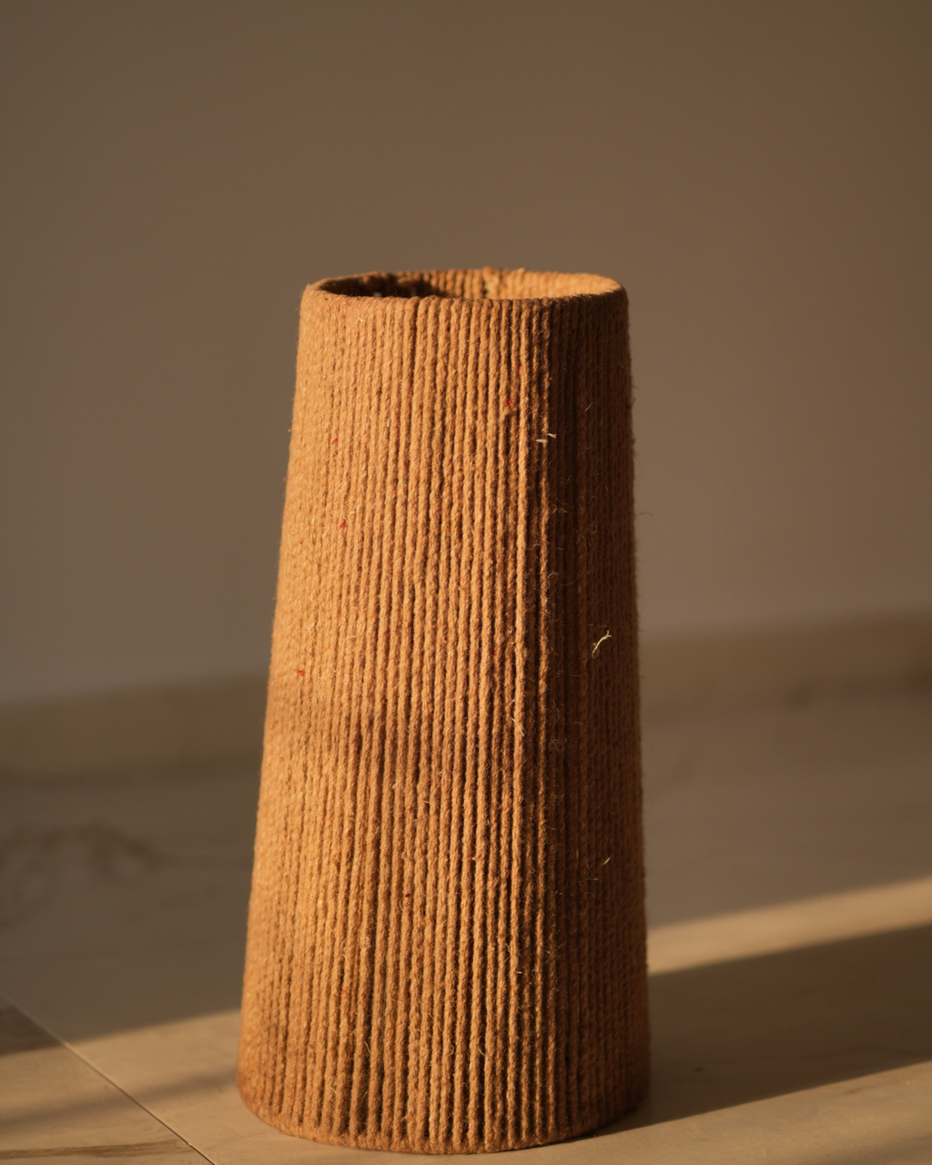 Burlap Floor lamp FL-04