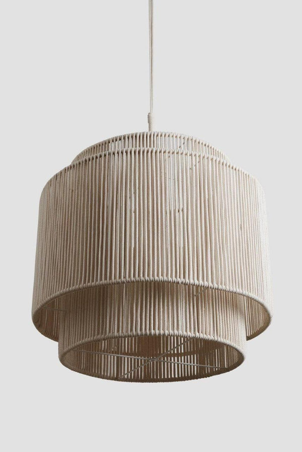 Burlap ceiling lamp CL-07