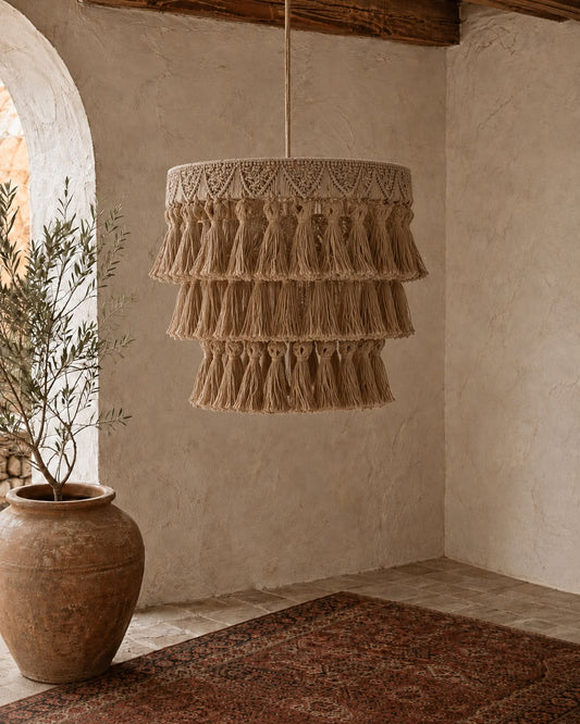 Makrami ceiling lamp CL-09