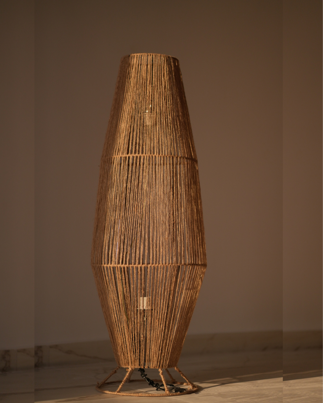 Burlap Floor Lamp FL-05